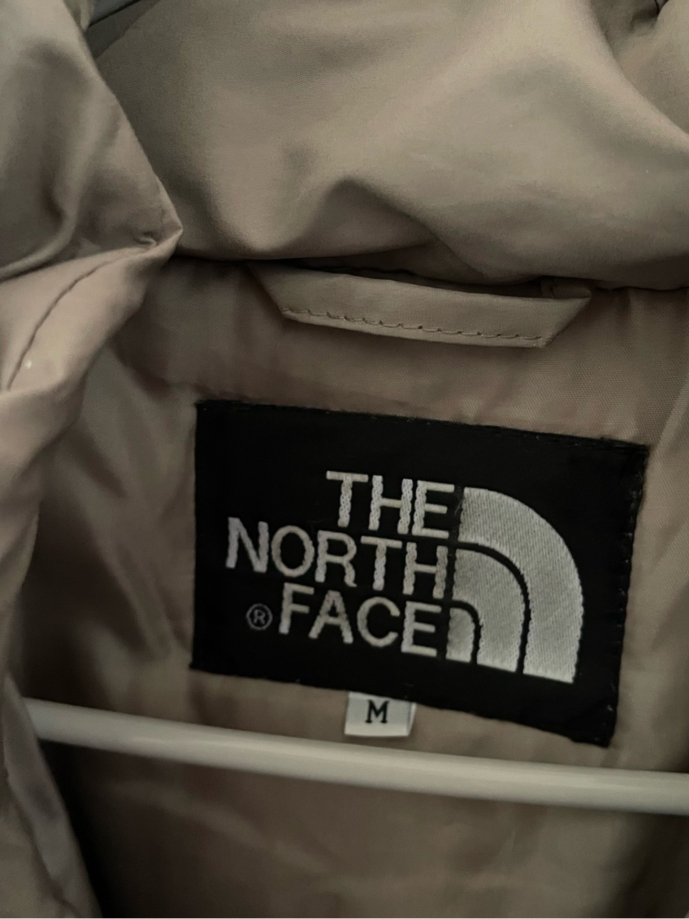 The North Face Men’s Beige Parka Jacket with Faux-Fur Hood - Picture 3 of 11